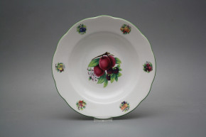 Deep plate 23cm Rose Fruits FZL