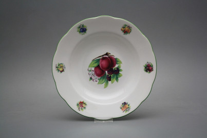 Deep plate 23cm Rose Fruits FZL č.1