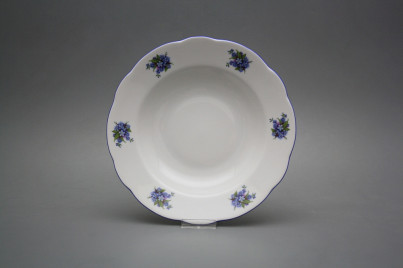 Deep plate 23cm Rose Forget-me-not AAL č.1