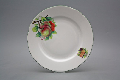 Flat plate 25cm Rose Fruits DZL č.1