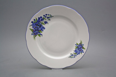 Flat plate 25cm Rose Forget-me-not DAL č.1