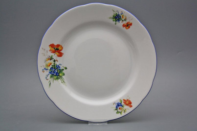 Flat plate 25cm Rose Field flowers CAL č.1