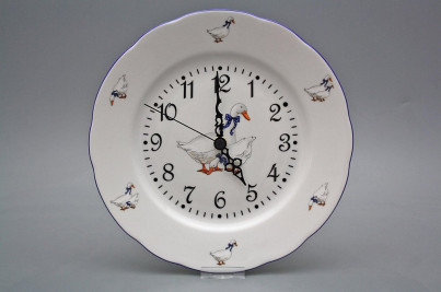 Plate clock Rose Geese FML č.1