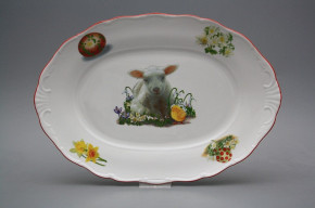 Oval dish 36cm Verona Easter GCL