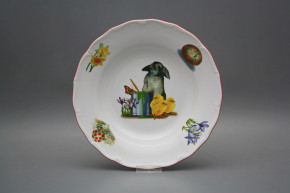 Deep plate 24,5cm Verona Easter GCL