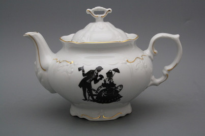 Teapot 1,2l Marie Louise Rococo dolls GL č.1