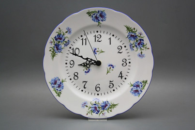 Plate clock Rose Cornflowers BAL č.1