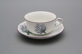 Cup low 0,18l with saucer Rose Lavender FL