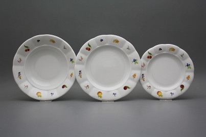 Plate set Benedikt Classic Fruits 12-piece ABB č.1