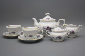 Tea set Marie Louise Sweet violets 15-piece GL LUX