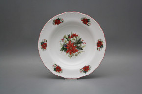 Deep plate 23cm Ofelia Winter Bouguet FCL