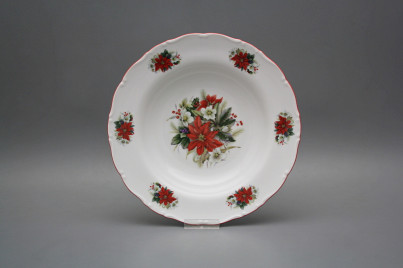 Deep plate 23cm Ofelia Winter Bouguet FCL č.1