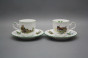 Coffee cup 0,18l and saucer Ofelia Forest game ZL č.2