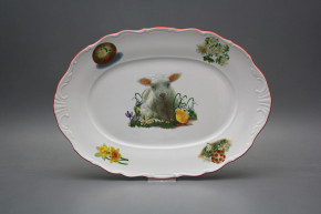 Oval dish 32cm Verona Easter GCL