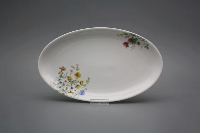 Oval dish 28cm Coup Flowering meadow DBB č.1