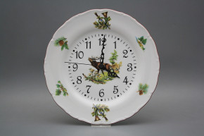 Plate clock Ofelia Roaring deer FHL