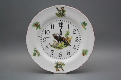 Plate clock Ofelia Roaring deer FHL č.1