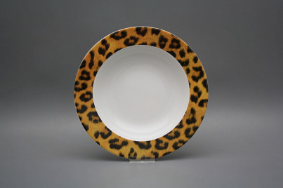 Deep plate 22cm Nina Leopard KBB č.1