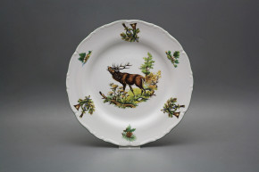 Flat plate 25cm Ofelia Roaring stag FZL