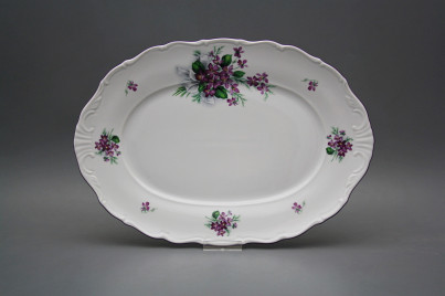 Oval dish 32cm Verona Sweet violets KFL č.1