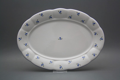 Oval dish 36cm Benedikt Forget-me-not Sprays FAL č.1