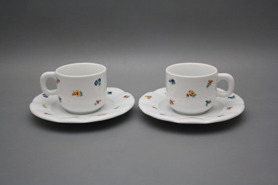 Cup 0,2l with saucer Benedikt Sprays BB č.1