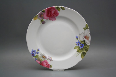 Flat plate 25cm Rose Camellia CBB č.1