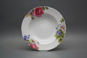 Deep plate 23cm Rose Camellia CBB