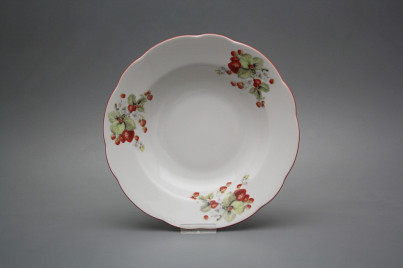 Deep plate 23cm Rose Strawberries CCL č.1