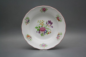 Deep plate 24,5cm Verona Meissen bouquet FCL