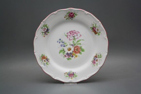 Flat plate 25cm Verona Meissen bouquet FCL