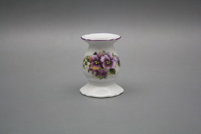 Candlestick 7cm Rose Pansy FL