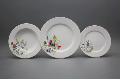 Plate set Nina Flowering meadow 12-piece HBB č.1