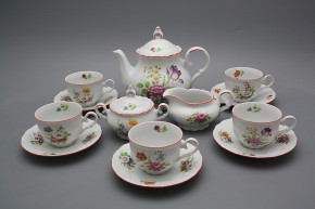 Tea set Ofelia Meissen bouquet 15-piece CL