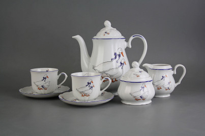 Coffee set Rose Geese 15-piece ML č.1