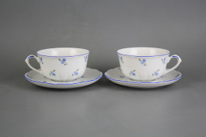 Cup low 0,18l with saucer Rose Forget-me-not Sprays AL