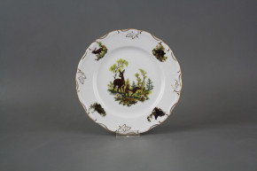 Dessert plate 19cm Marie Louise Doe and fawn GGL LUX