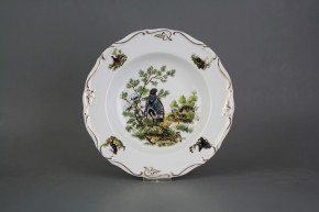 Deep plate 23cm Marie Louise Partridge GGL LUX