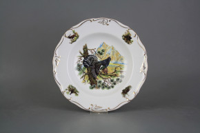 Deep plate 23cm Marie Louise Capercaillie GGL LUX