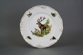 Flat plate 25cm Marie Louise Deer GGL LUX