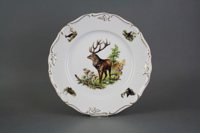 Flat plate 25cm Marie Louise Deer GGL LUX č.1