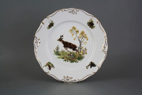 Flat plate 25cm Marie Louise Roebuck GGL LUX