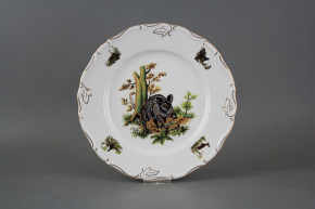 Flat plate 25cm Marie Louise Wild boar GGL LUX