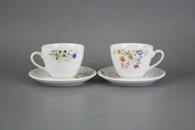 Cup 0,22l with saucer Isabelle Flowering meadow Pattern B HBB č.1