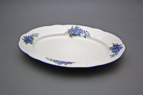 Oval dish 32cm Rose Forget-me-not EAL