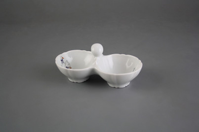 Salt cellar double Rose Geese BB č.1