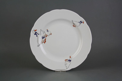 Flat plate 25cm Rose Geese CBB č.1