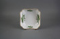 Deep salad dish square 15cm Rokoko Lilies of valley EGL LUX č.3