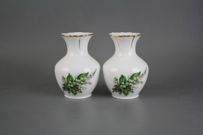 Vase 13,5cm Rokoko Lilies of valley GL LUX č.1