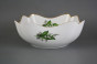 Deep salad dish square 24cm Rokoko Lilies of valley EGL LUX č.2